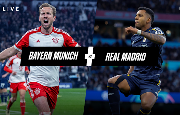 Bayern Munich vs Real Madrid live score, result, updates, stats, lineups as Vinicius Jr. strikes first in Champions League semi | Sporting News Canada