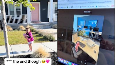 Mother takes daughter’s doll to work to avoid tantrum