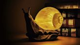 Snail Lamp Adds a Cozy Warm Glow to Any Room That Reminds You To Slow Down