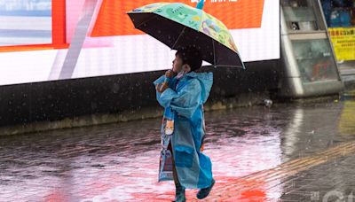 天文台發黃色暴雨警告信號 過去一小時打鼓嶺等新界北地區雨勢大