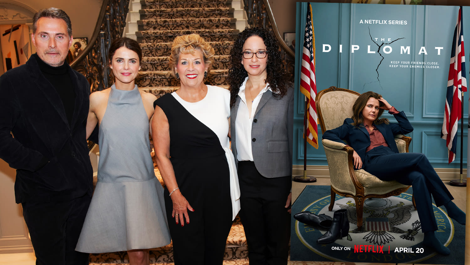 ‘The Diplomat’ Creator And Cast Meet A Real-Life Counterpart To Talk About Netflix Series’ Blend Of High-Octane...
