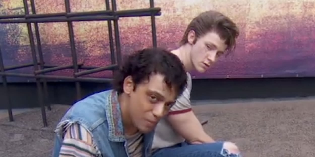 Video: The Cast of THE OUTSIDERS Perform Medley on GOOD MORNING AMERICA