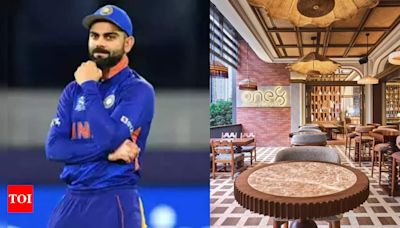 Virat Kohli opens new restaurant in Hyderabad, menu captures the city's essence - Times of India