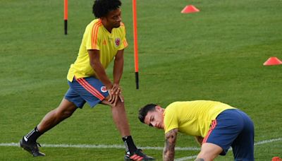 Foto de James Rodríguez y Cuadrado en España despertó rumor que rompería el mercado