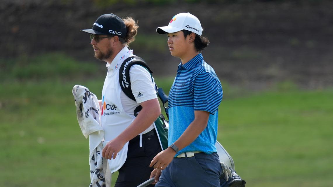 Kris Kim makes cut at the Nelson. The 16-year-old is the youngest to do that on PGA Tour since 2015