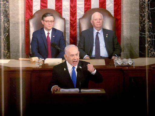 Netanyahu calls on Congress to give bipartisan support of Israel