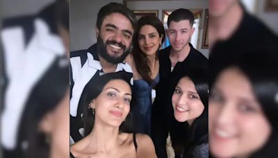 Priyanka Chopra And Cousin Mannara's Catch-Up At Brother Siddharth's Birthday Party - See Pic With Nick Jonas