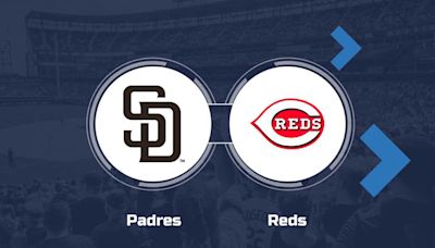 Padres vs. Reds Series Viewing Options - May 21-23