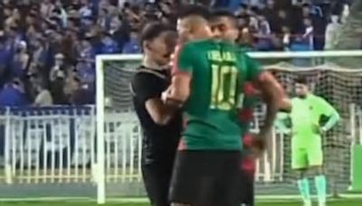 Algérie: Belaïli s’en prend physiquement à une arbitre lors d’un match de coupe avec le MC Alger