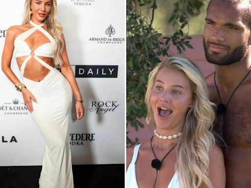 Watch the moment Love Island’s Grace ‘dances on co-star’ at boozy party