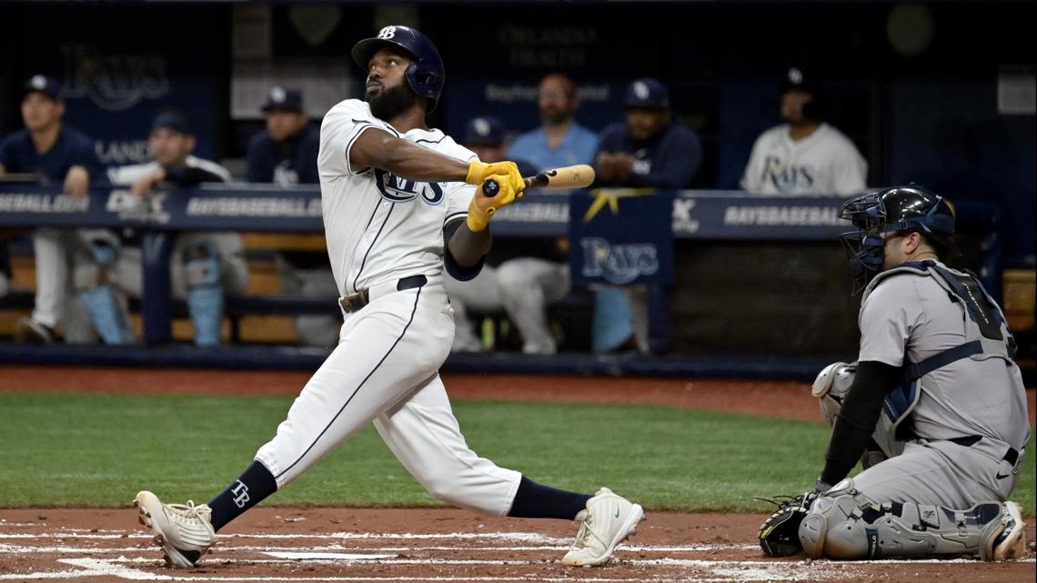 Rays beat Yankees 5-4 as Arozarena homers, take 2 of 3 in New York's 8th straight winless series