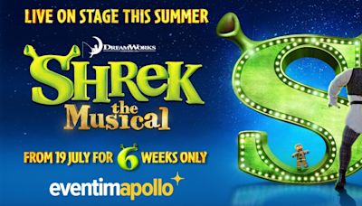 Show of the Month: Save Up to 52% on SHREK THE MUSICAL at Eventim Apollo