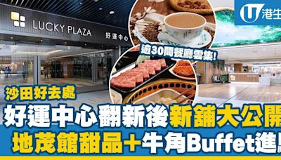 沙田好運中心翻新後新舖大公開 逾30間餐廳雲集 老字號甜品店+內地連鎖餐飲進駐！(食肆一覽)