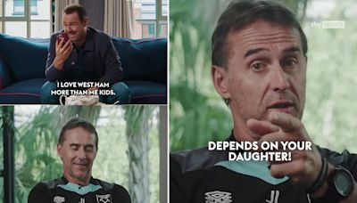 West Ham boss Julen Lopetegui hilariously responds to Danny Dyer