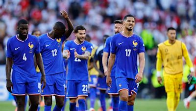 Francia confía en poder de gol de sus delanteros pese a sequía en la Euro