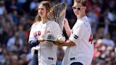 Red Sox honor 2004 championship team, Tim Wakefield’s family ahead of home opener