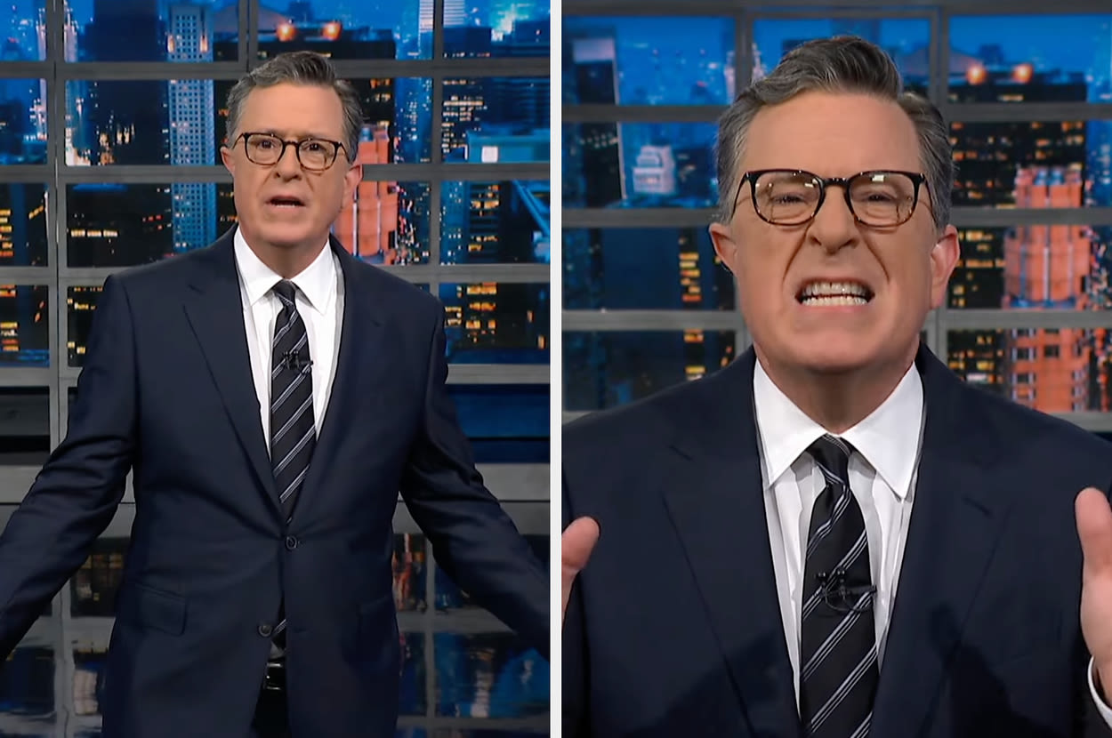 Stephen Colbert Couldn't Hide His Alarm With A "Deeply, Psychotically Weird" Issue At The Center Of The RNC