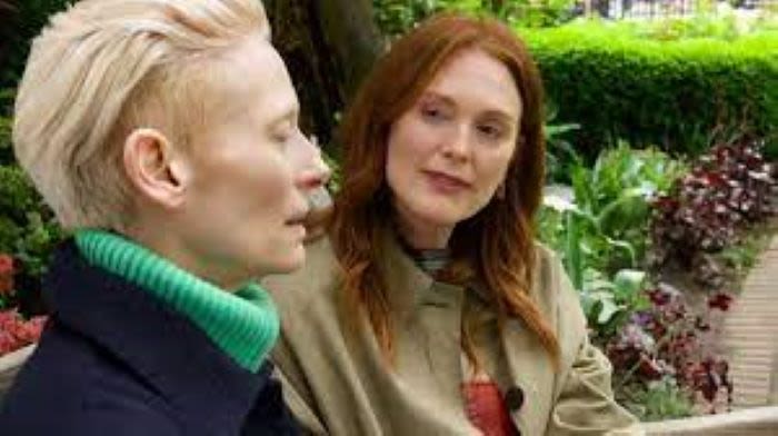 Review: Julianne Moore, Tilda Swinton Conduct a Masterclass About Life and Death in "The Room Next Door" - Showbiz411