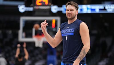 NBA》車陣中捕獲野生Doncic 比照最新鞋款粉紫色車身引注目