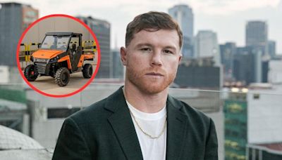 Le regalan auto de lujo al 'Canelo'