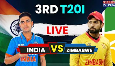 IND vs ZIM Live Score, 3rd T20I: India Win Toss, Bat First; Samson, Jaiswal, Dube Return