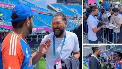 Rohit-Yuvraj's BROMANCE Steals Show After India's BIG Win; Pics go VIRAL!