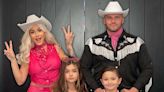 Jenni 'J-Woww' Farley Poses in “Barbie”-Themed Halloween Costumes with Son Greyson and Daughter Meilani