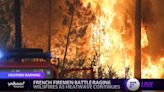 UPDATE 1-France girds for heat records as wildfires rage on