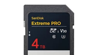 4TB SD cards are coming in 2025