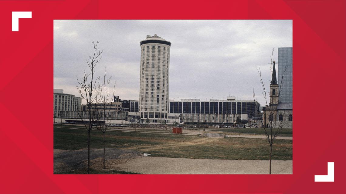 Vintage KSDK: When the now-vacant Millennium Hotel was the toast of the St. Louis Riverfront