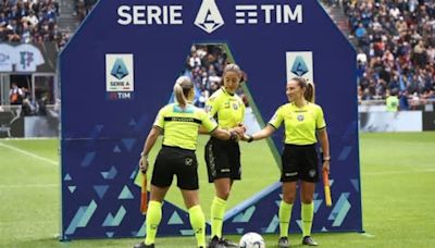 La Serie A hace historia y pone a la primera terna arbitral femenina en el Inter vs Torino