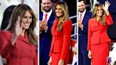 Melania Trump Wears Red Dior Suit At RNC; A Classic Favourite She’s Owned for 7 Years