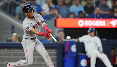 Rafaela has three hits, including tiebreaking single in eighth as Red Sox beat Blue Jays 4-3