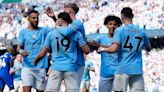 Champions Manchester City finish with a flourish at home