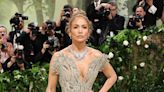 Jennifer Lopez Shines in a Gown Dripping With Crystals at the 2024 Met Gala