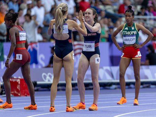 Laura Muir leaves everything on the track as she just misses out on a medal