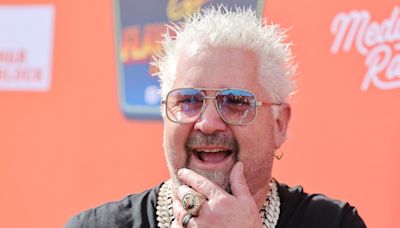 12 Biggest Foods Guy Fieri Has Ever Eaten On Diners, Drive-Ins And Dives