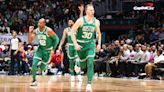 Teammates react to Hauser nearly breaking Celtics 3-point record