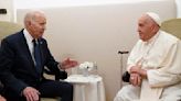 President Biden holds meeting with Pope Francis on global humanitarian goals