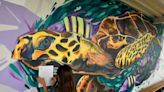 Flowers, animals, space and more: Muralists bring art to Indialantic Elementary School