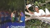 Fan Climbs On Tree To Watch Team India's Bus Parade, Don't Miss Virat Kohli's Reaction | Cricket News