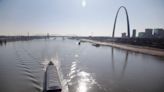 Low water on the Mississippi River impacting barge traffic