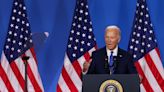 Embattled Biden fiercely defends candidacy at crucial NATO press conference