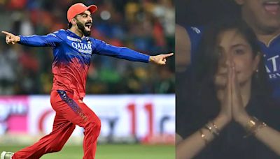 Watch: Anushka Sharma's reaction shows how desperately Virat Kohli and RCB wanted to win against Delhi Capitals - Times of India
