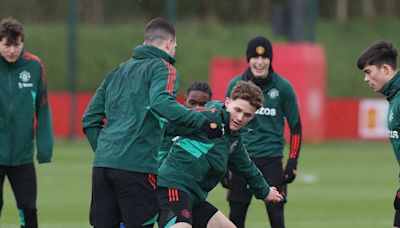 My son trained with Manchester United's first-team - Bruno Fernandes showed a touch of class