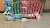 Rome police seize 185 cartons of untaxed cigarettes