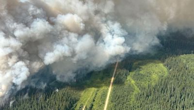 'Wall of flames' from out-of-control Canadian wildfire devastates town of Jasper and national park