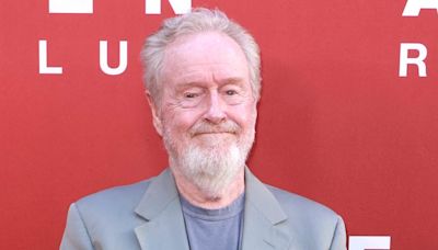 Ridley Scott makes red carpet appearance at Alien: Romulus premiere