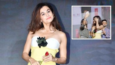 Influencer Ananya Dwivedi slams Taapsee Pannu for denying her a selfie at ‘Khel Khel Mein’ song launch