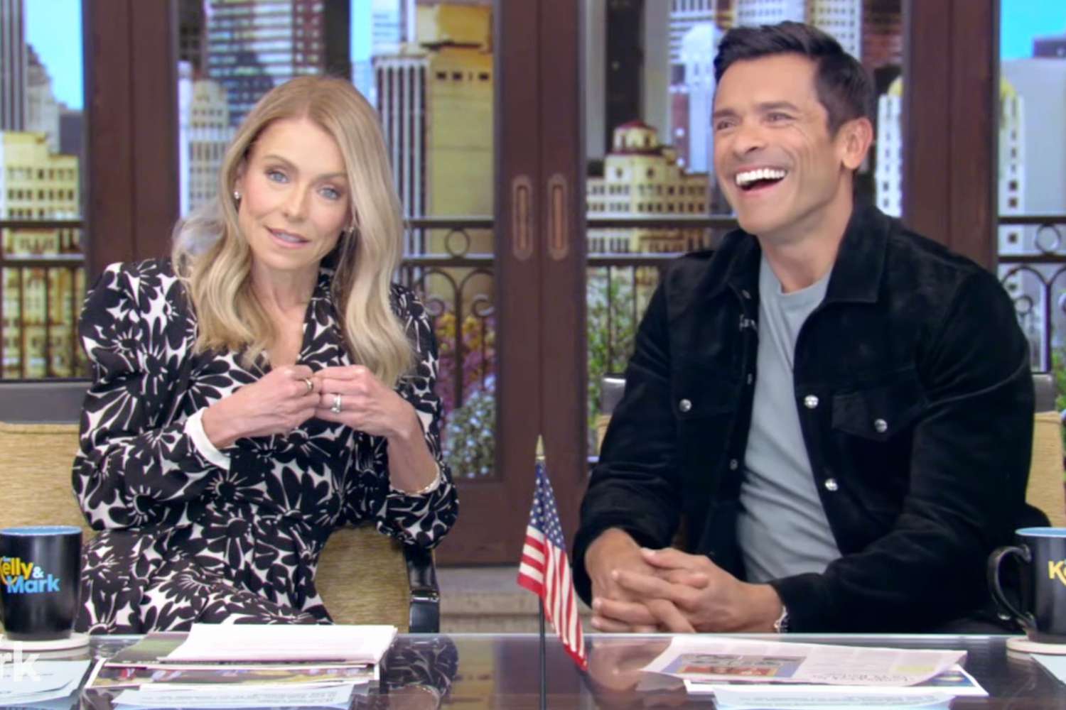Kelly Ripa calls Mark Consuelos' feet 'monstrous,' says they might not be together if they met 'feet first'